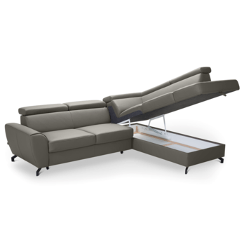 Sedací souprava DUE pravá, šedá 2