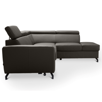 Sedací souprava DUE pravá, tmavě šedá 3