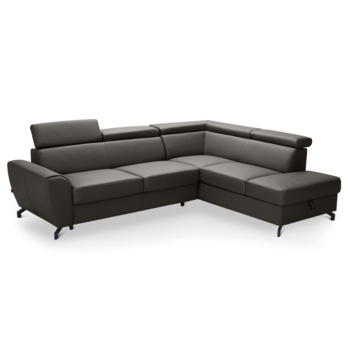 Sedací souprava DUE pravá, tmavě šedá 4