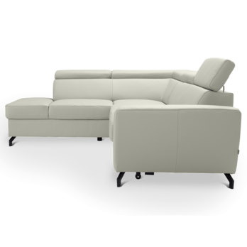 Sedací souprava DUE levá, bílá 3