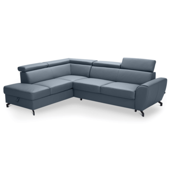 Sedací souprava DUE levá, modrá 4