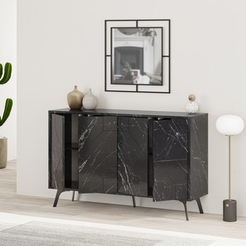 Komoda DUNE III černá 3