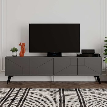 TV komoda DUNE antracitová 2