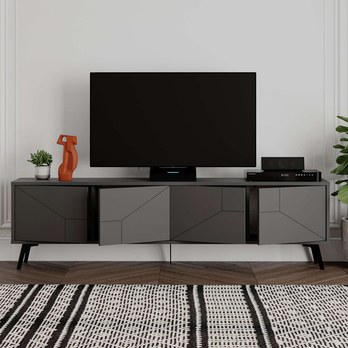 TV komoda DUNE antracitová 3