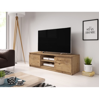 TV komoda DUNGO 120 dub kaštan 1