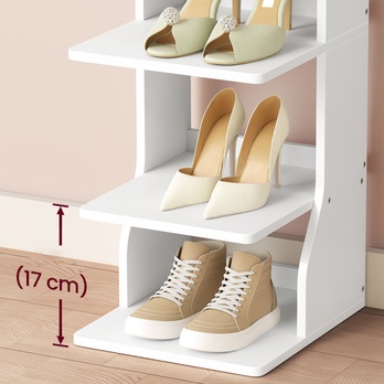 Policový botník DURABL 2 bílá 3