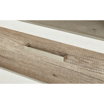 TV stolek DURO pinie bílá/dub antik, šířka 180 cm 7