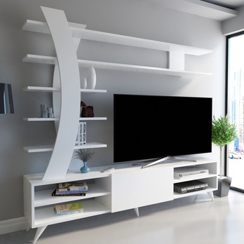 Obývací stěna DURU 1 bílá 1