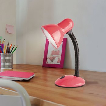 Stolní lampa DYLAN růžová 1
