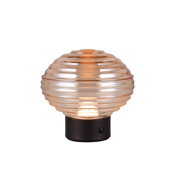 Stolní LED lampa EARL jantarová 2