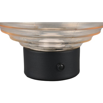 Stolní LED lampa EARL jantarová 4