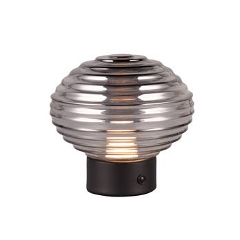 Stolní LED lampa EARL kouřová 1