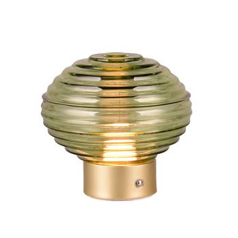 Stolní LED lampa EARL zelená 2