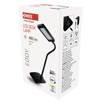 Stolní lampa EDDY černá 1