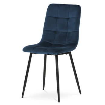 Jídelní set EDGAR bílá/modrá/černá 2