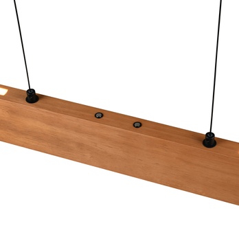 Závěsné svítidlo EDGEWOOD 2 přírodní/černá 4