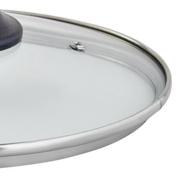 Skleněná poklice EDIE průměr 20 cm 2