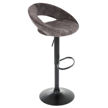 Barová židle EDITA hnědá/černá 2