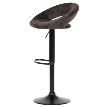 Barová židle EDITA hnědá/černá 3