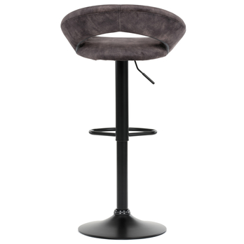 Barová židle EDITA hnědá/černá 4