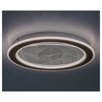 Stropní svítidlo EFRAEL zlatá/průhledná 2