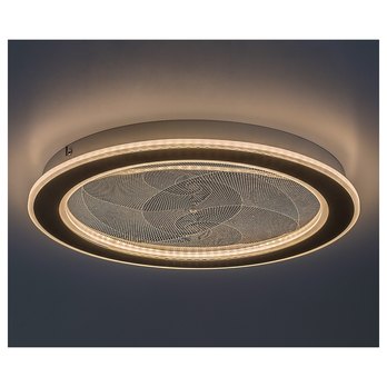 Stropní svítidlo EFRAEL zlatá/průhledná 3