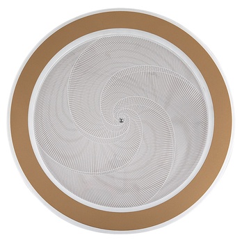 Stropní svítidlo EFRAEL zlatá/průhledná 7