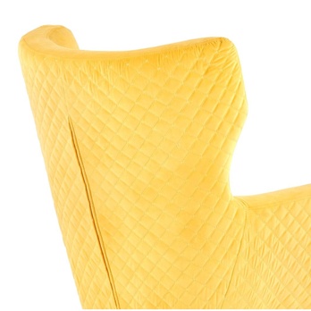 Křeslo EFRAIM žlutá 2