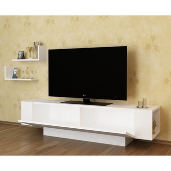 TV sestava EKOL bílá 3
