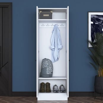 Předsíňová skříň ELA 2 bílá 6