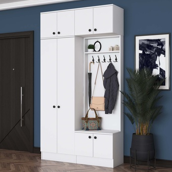 Předsíňová sestava ELA 7 bílá 1