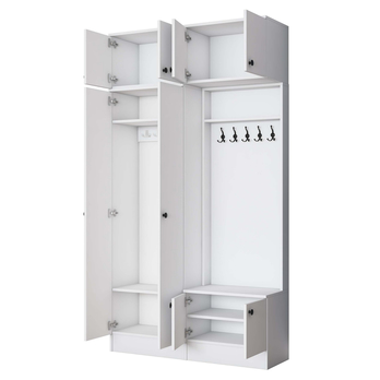 Předsíňová sestava ELA 7 bílá 3