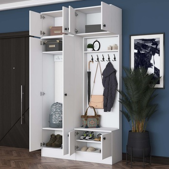 Předsíňová sestava ELA 7 bílá 6