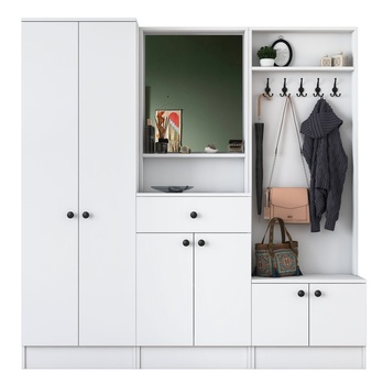 Předsíňová sestava ELA 8 bílá 3