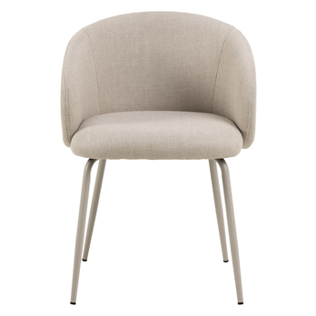 Jídelní židle ELEANOR béžová/šedá 2
