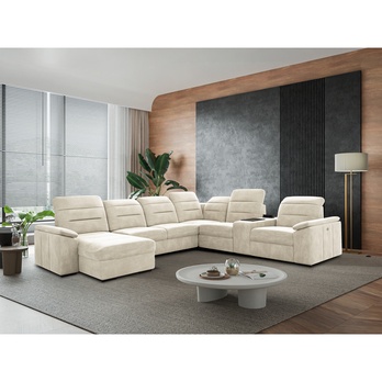 Sedací souprava ELEGANCE levá, béžová 1