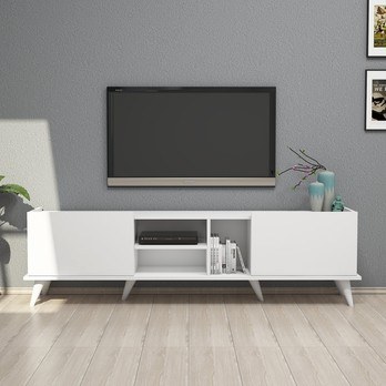 TV stolek  ELEGANTE bílá 1