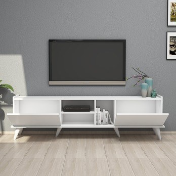 TV stolek  ELEGANTE bílá 2