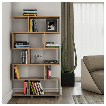 Regál na knihy  ELIF borovice 1