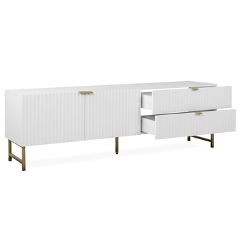 TV komoda ELIJAH 1 bílá 7