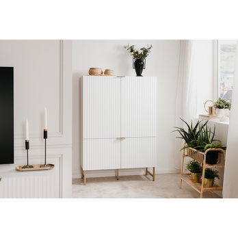 Komoda ELIJAH 2 bílá 1