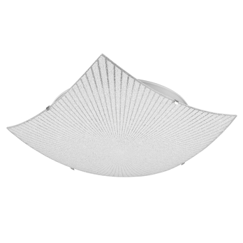 Stropní svítidlo ELISA bílá/chrom, šířka 40 cm 2