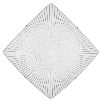 Stropní svítidlo ELISA bílá/chrom, šířka 40 cm 4