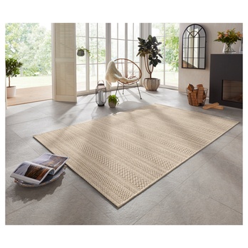 Koberec ELLE DECORATION BRAVE 103612 přírodní hnědá, 80x150 cm 1