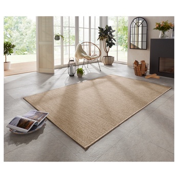 Koberec ELLE DECORATION BRAVE 103615 přírodní hnědá, 120x170 cm 1