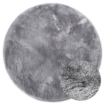 Koberec ELLE DECORATION COSY 106110, stříbrná, průměr 200 cm 3