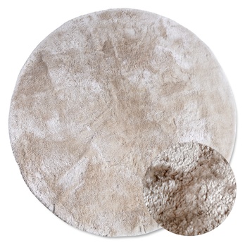Koberec ELLE DECORATION COSY 106111, krémová, průměr 200 cm 3