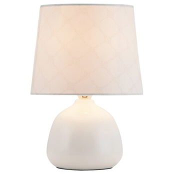 Stolní lampa ELLIE bílá 1
