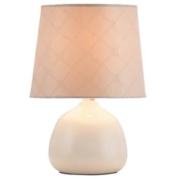 Stolní lampa ELLIE béžová 1