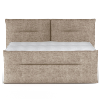 Postel boxspring ELMA hnědobéžová, 160x200 cm 3